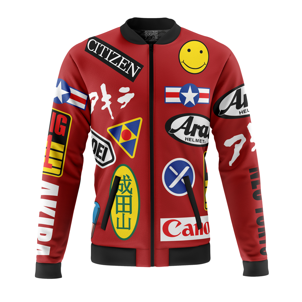akira full decals quilted bomber jacket ana2207 6567 - Fandomaniax Store
