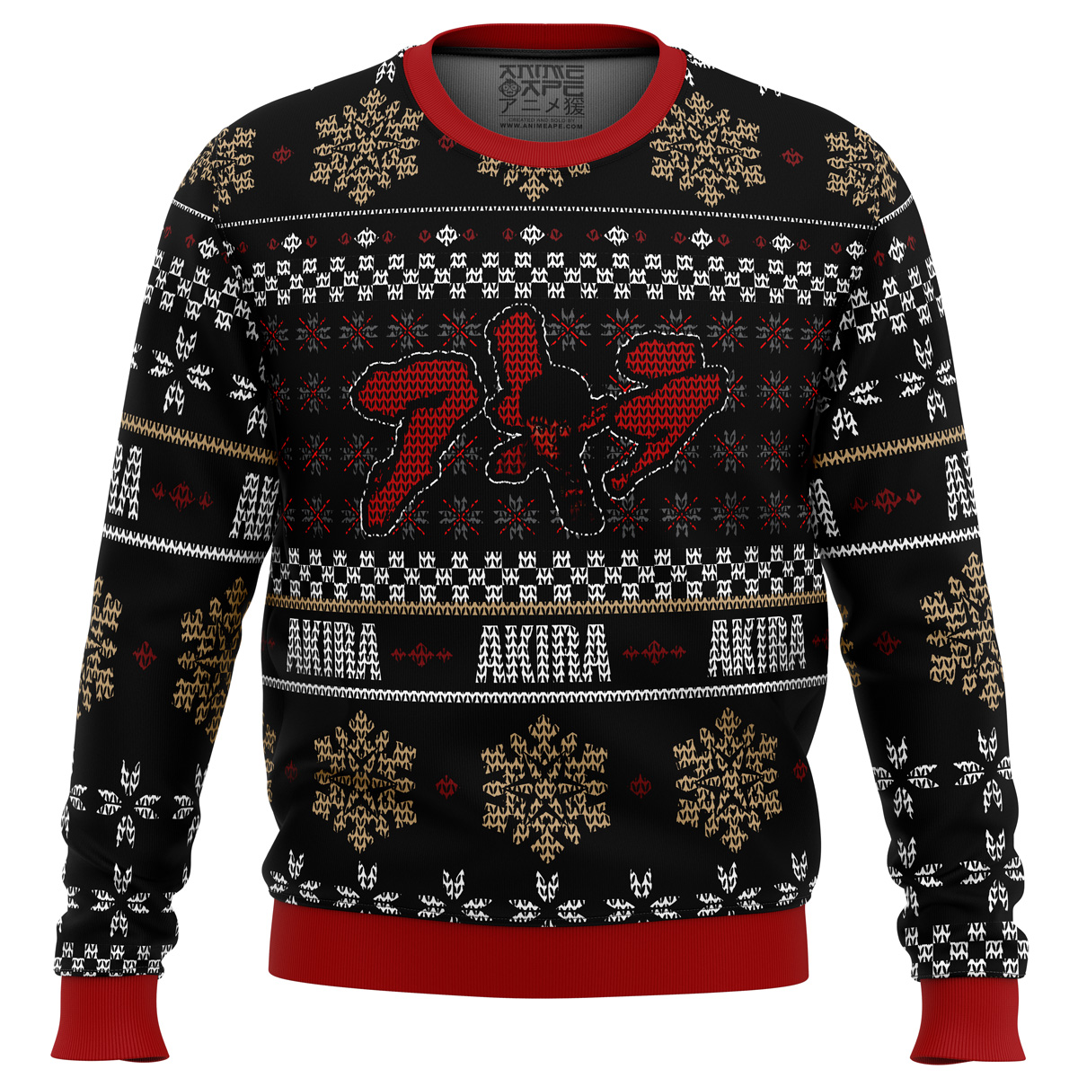 akira kanji name ugly christmas sweater ana2207 7681 - Fandomaniax Store