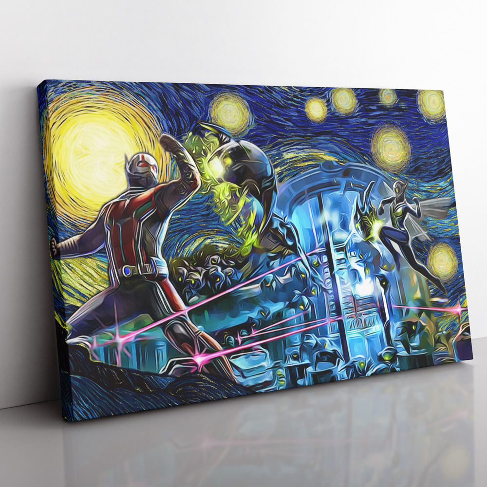 antman starry night canvas print wall art ana2207 2368 - Fandomaniax Store