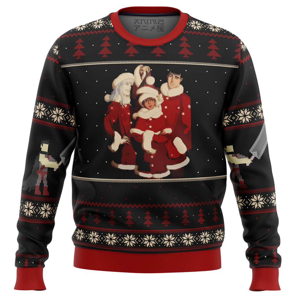 berserk holiday ugly christmas sweater ana2207 6072 - Fandomaniax Store