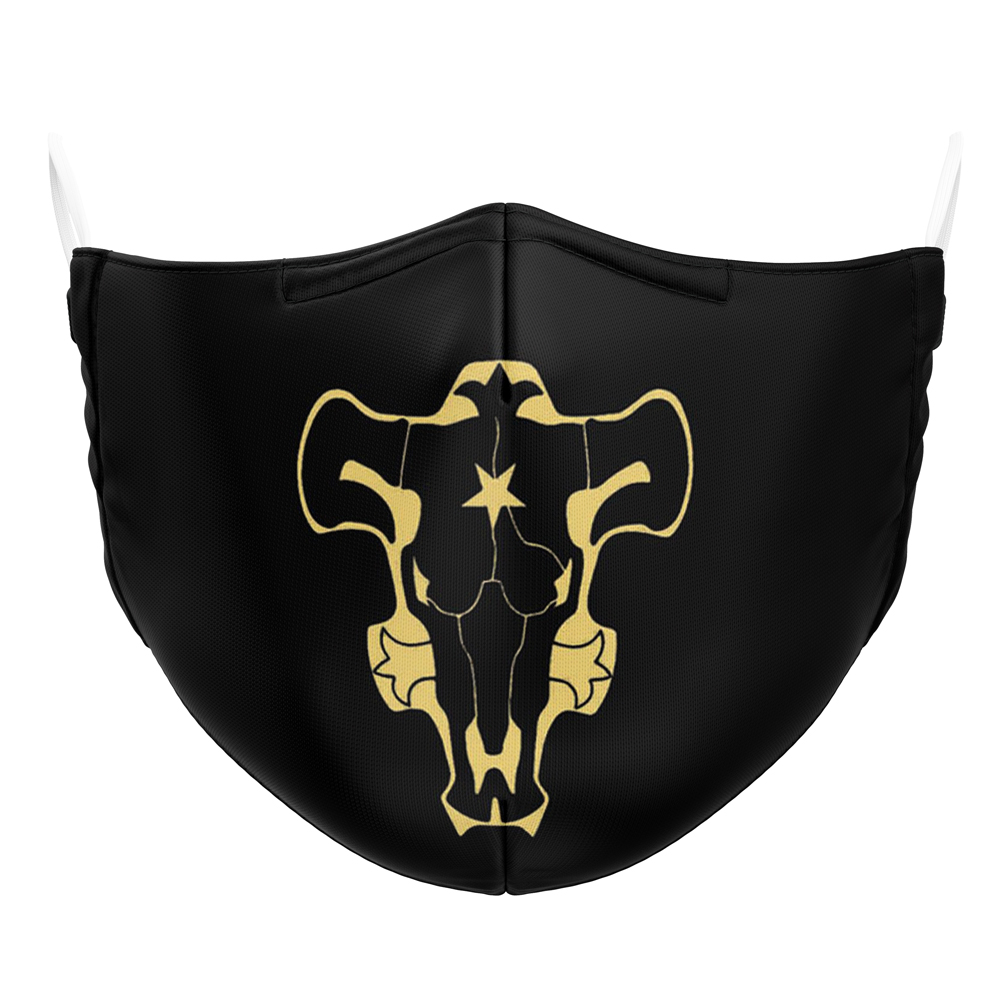 black bull black clover face mask ana2207 4552 - Fandomaniax Store