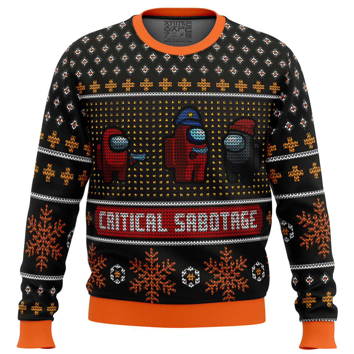 critical sabotage among us ugly christmas sweater ana2207 1974 - Fandomaniax Store