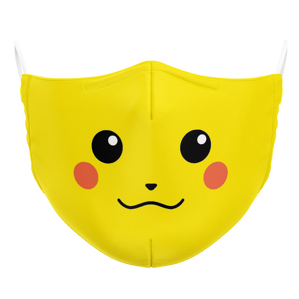 cute picachu pokemon face mask ana2207 8700 - Fandomaniax Store