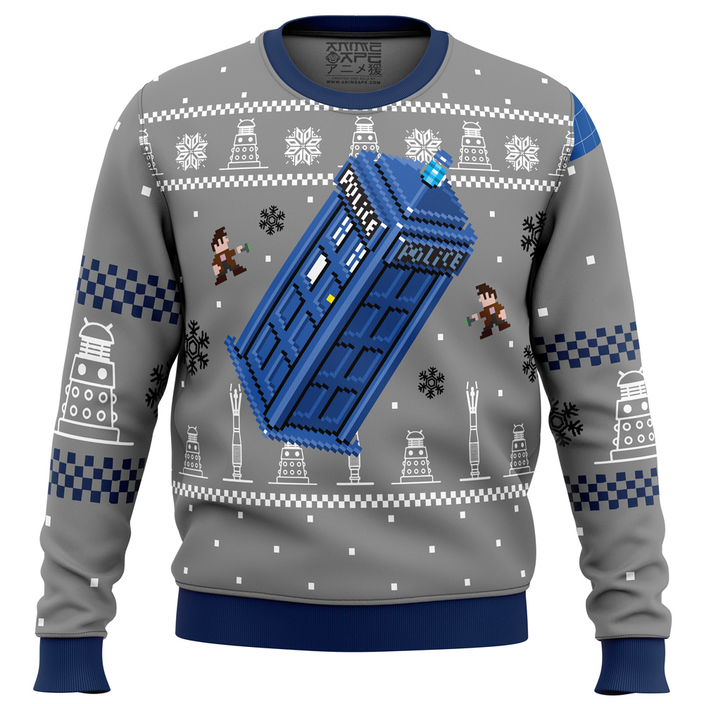 doctor who ugly christmas sweater ana2207 3601 - Fandomaniax Store