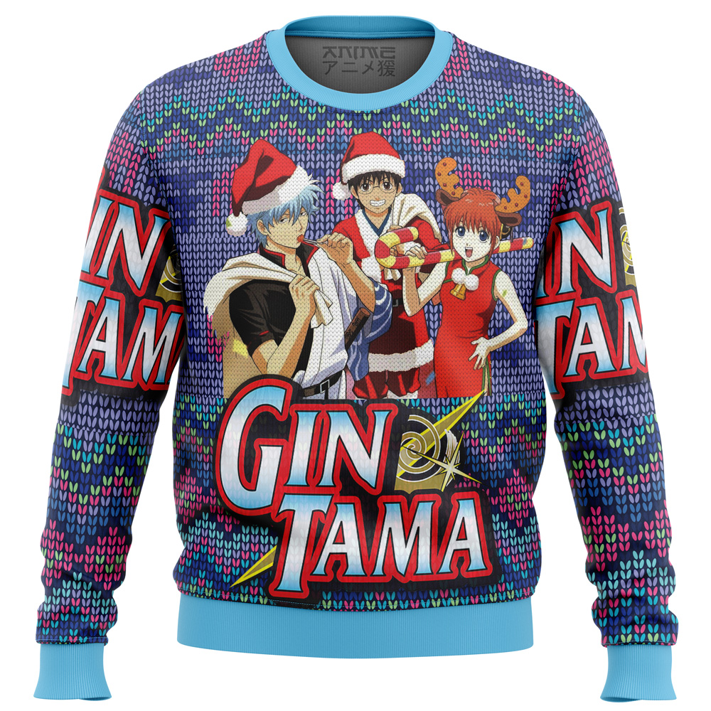 gintama alt ugly christmas sweater ana2207 7993 - Fandomaniax Store