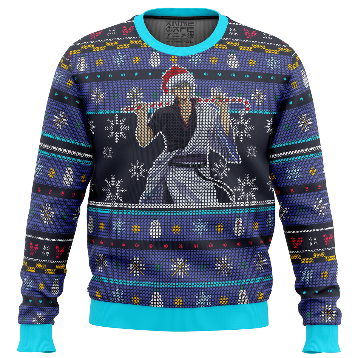 gintama sakata gintoki ugly christmas sweater ana2207 3811 - Fandomaniax Store