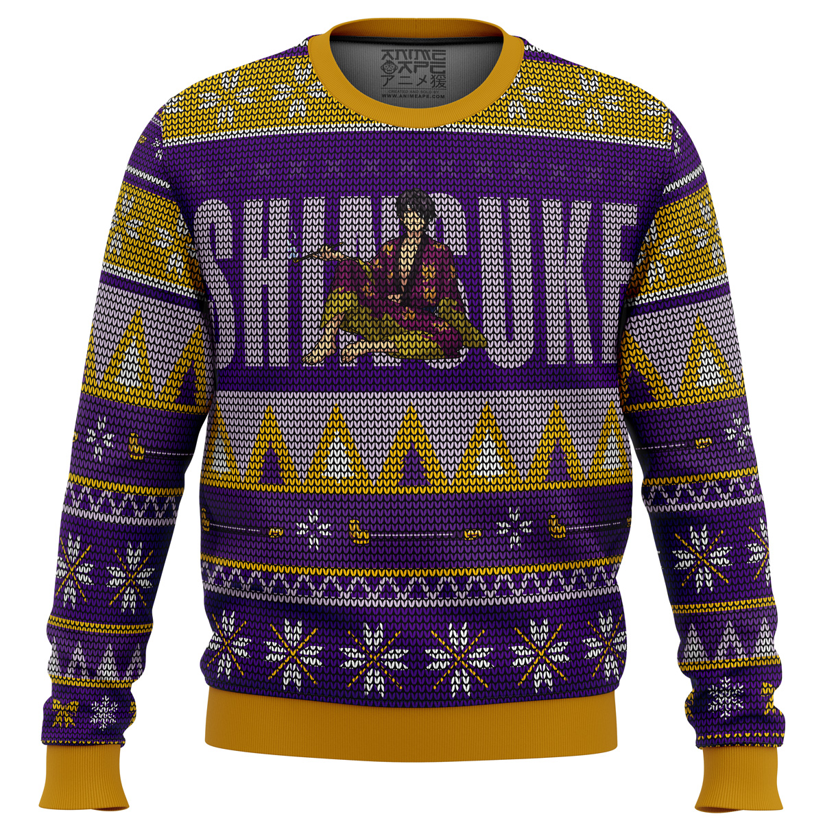gintama smokin shinsuke ugly christmas sweater ana2207 3298 - Fandomaniax Store