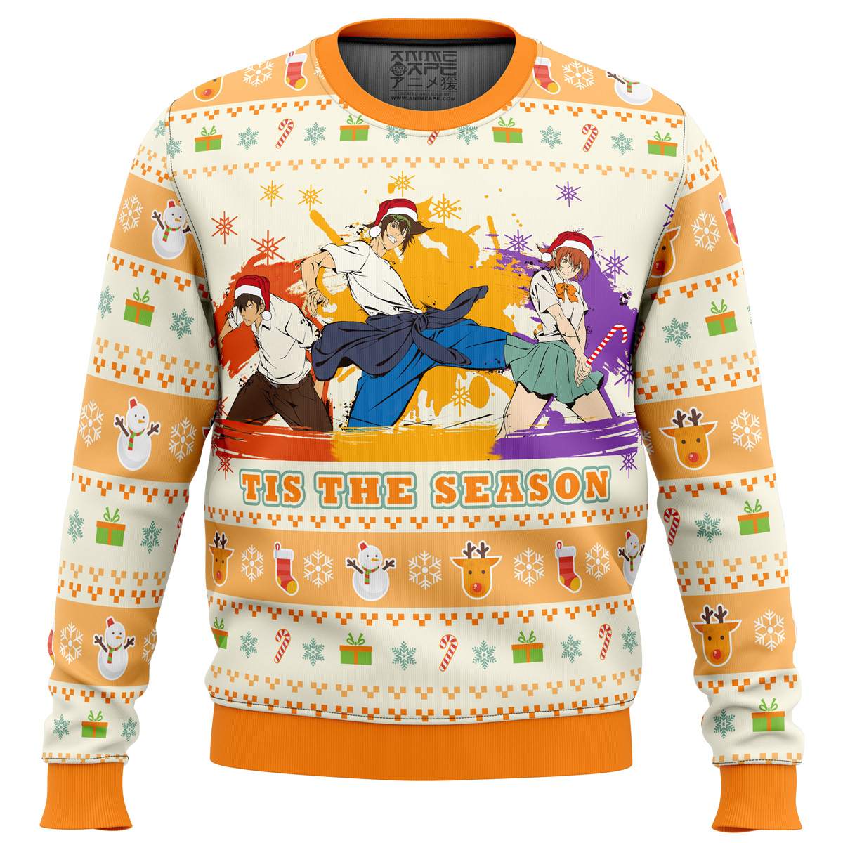 god of high school tis the season ugly christmas sweater ana2207 1311 - Fandomaniax Store