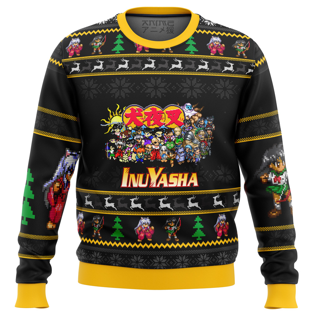 inuyasha sprites ugly christmas sweater ana2207 4436 - Fandomaniax Store