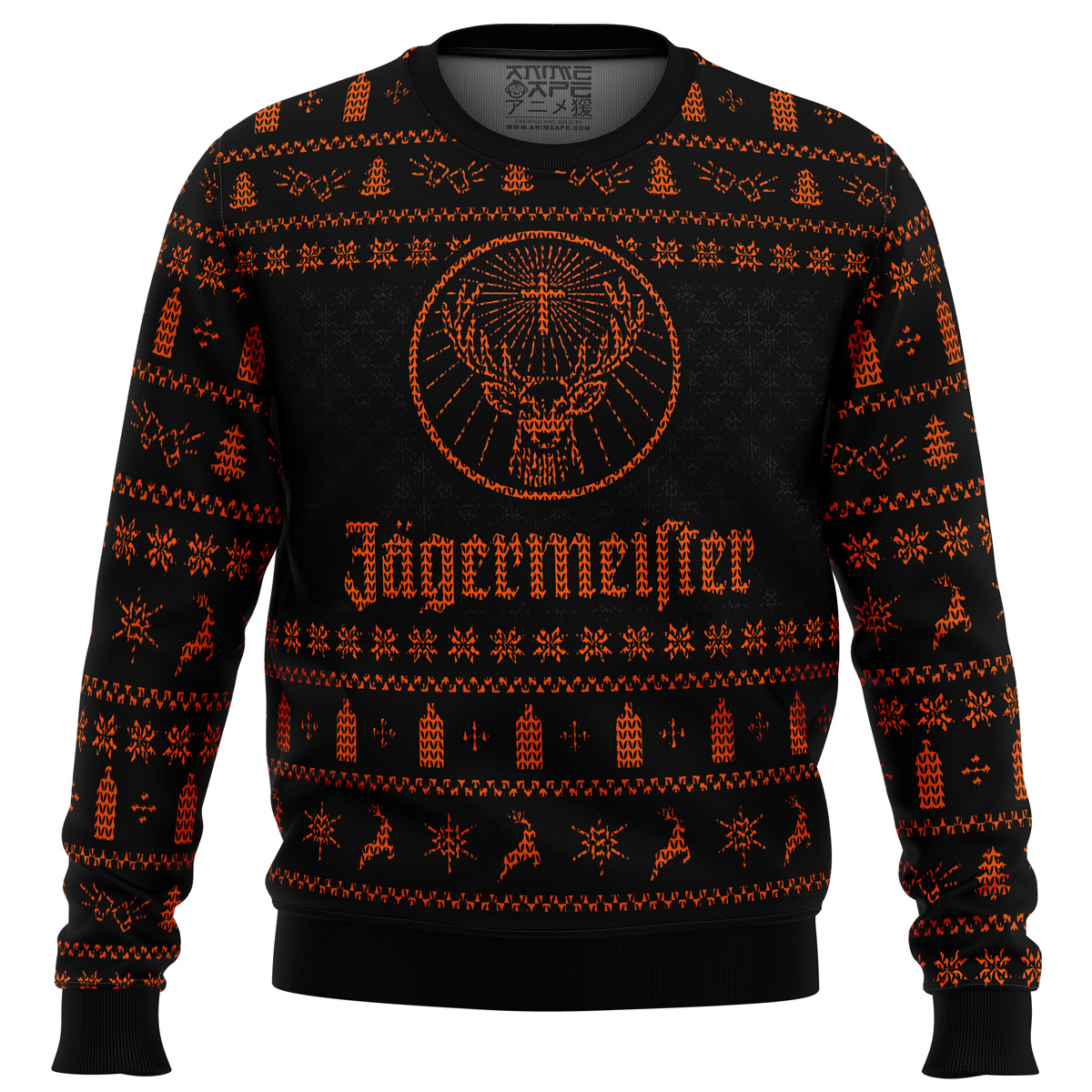 jagermeister ugly christmas sweater ana2207 3979 - Fandomaniax Store