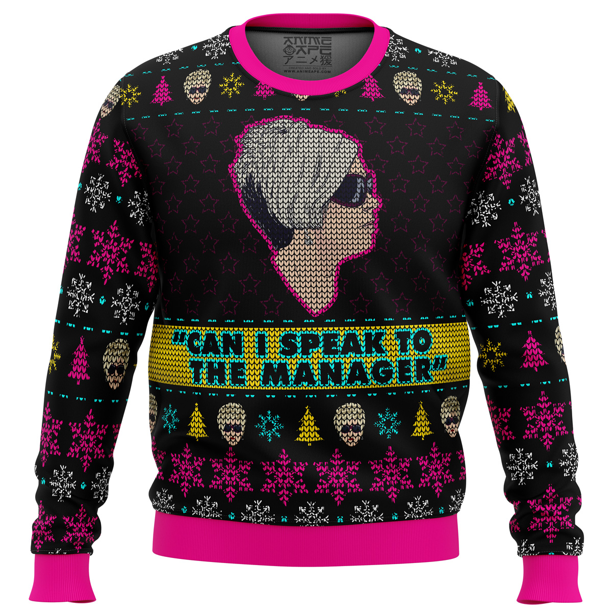 karen talks to manager meme ugly christmas sweater ana2207 4354 - Fandomaniax Store