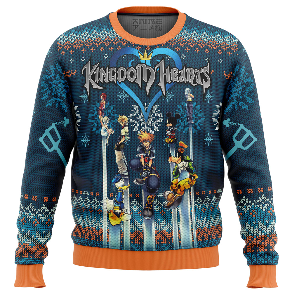 kingdom hearts alt ugly christmas sweater ana2207 6369 - Fandomaniax Store