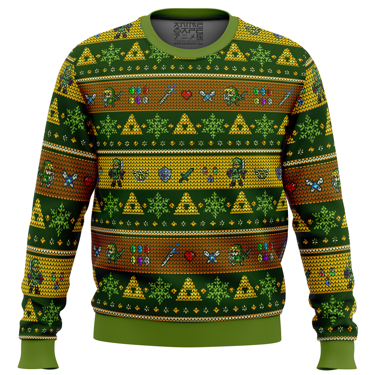link adventure legend of zelda ugly christmas sweater ana2207 1421 - Fandomaniax Store