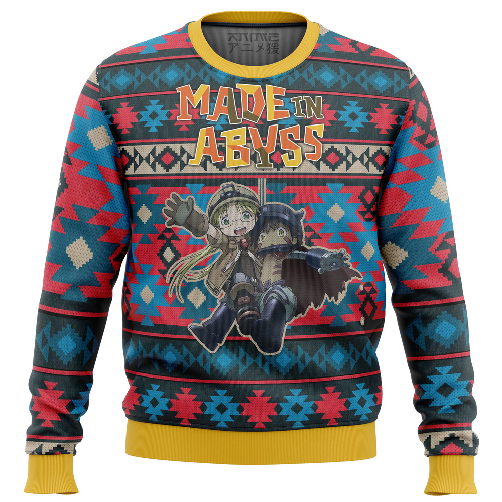 made in abyss alt ugly christmas sweater ana2207 5224 - Fandomaniax Store