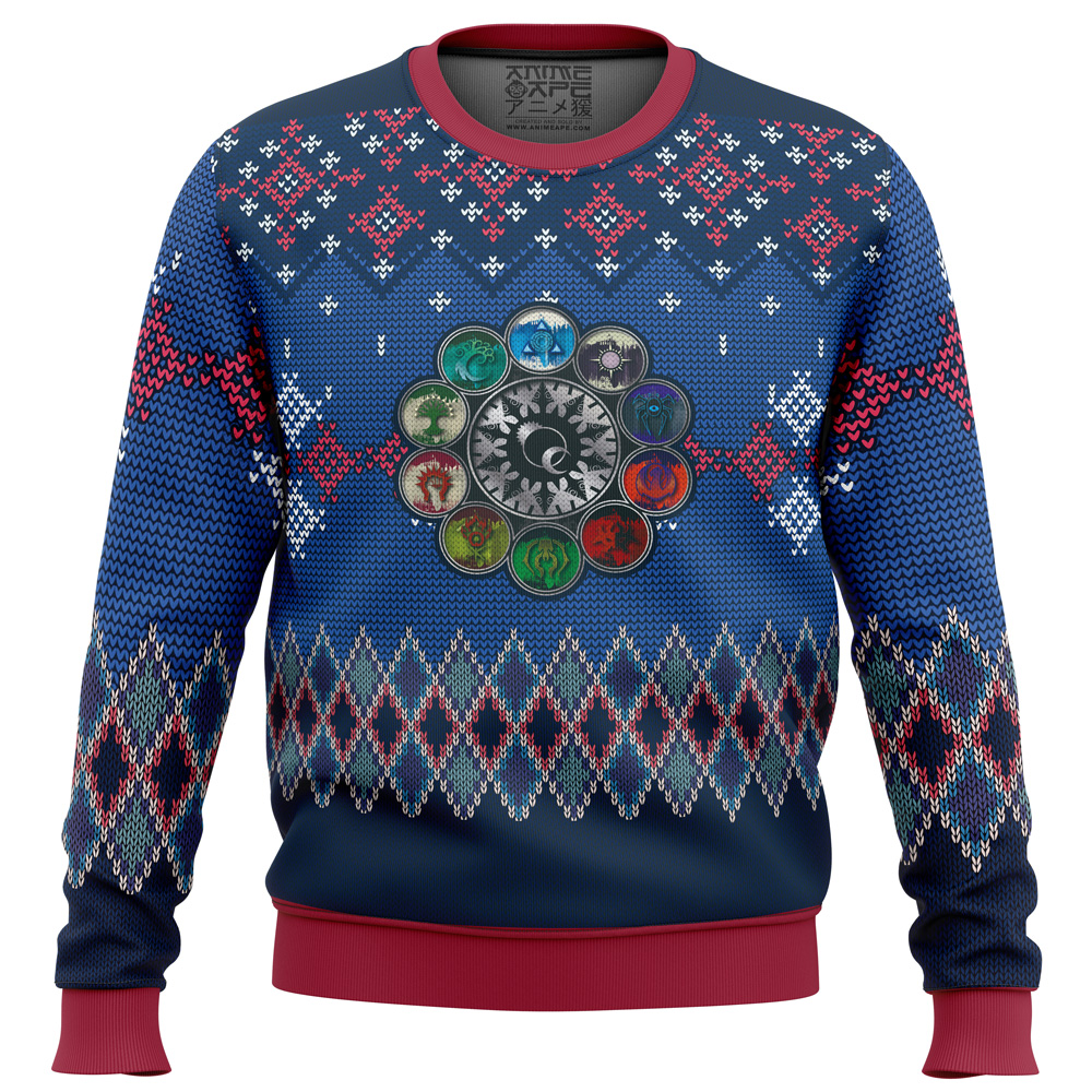 magic the gathering ravnica ugly christmas sweater ana2207 8781 - Fandomaniax Store