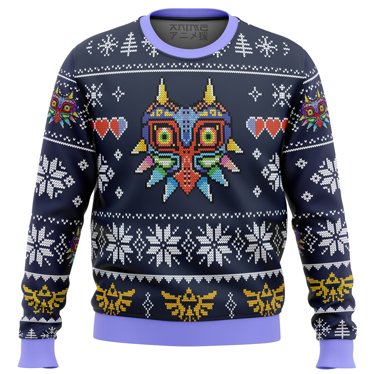 majoras mask legend of zelda ugly christmas sweater ana2207 8042 - Fandomaniax Store