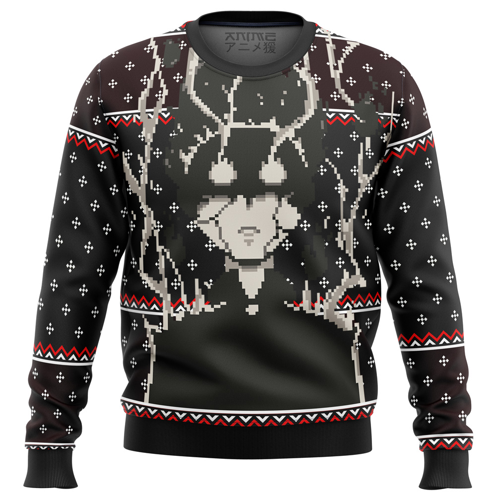 mob psycho 100 rage ugly christmas sweater ana2207 4040 - Fandomaniax Store