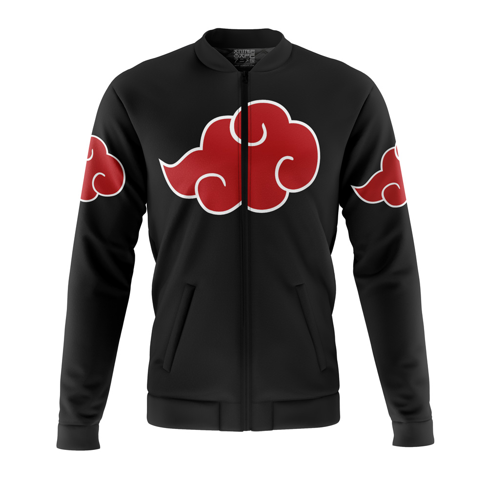 naruto akatsuki quilted bomber jacket ana2207 2447 - Fandomaniax Store