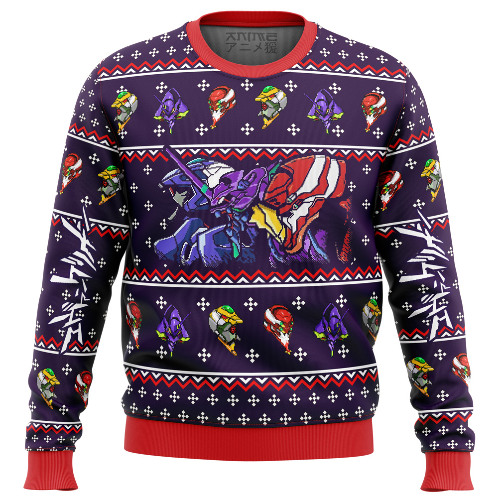 neon genesis evangelion evas ugly christmas sweater ana2207 1760 - Fandomaniax Store