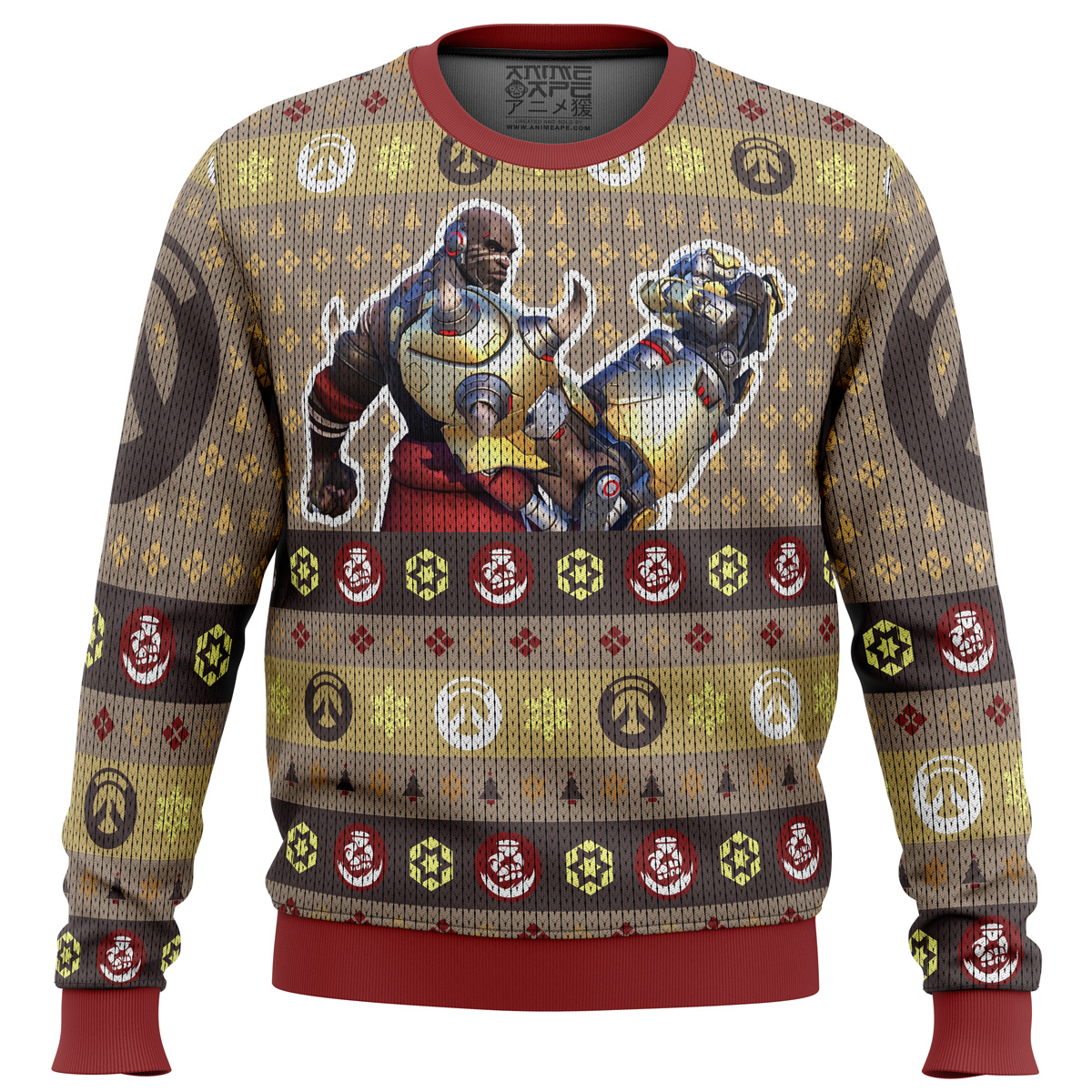 overwatch doomfist ugly christmas sweater ana2207 7663 - Fandomaniax Store