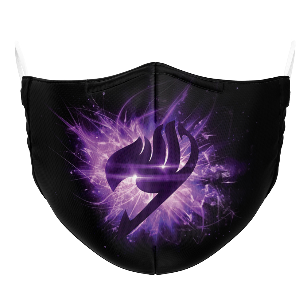 purple glow logo fairy tail face mask ana2207 5249 - Fandomaniax Store