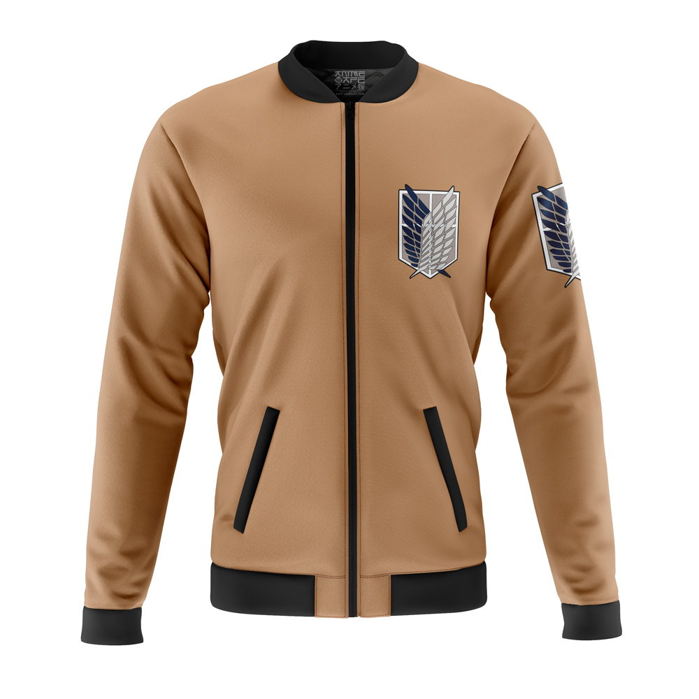 scouting regiment attack on titan quilted bomber jacket ana2207 1848 - Fandomaniax Store