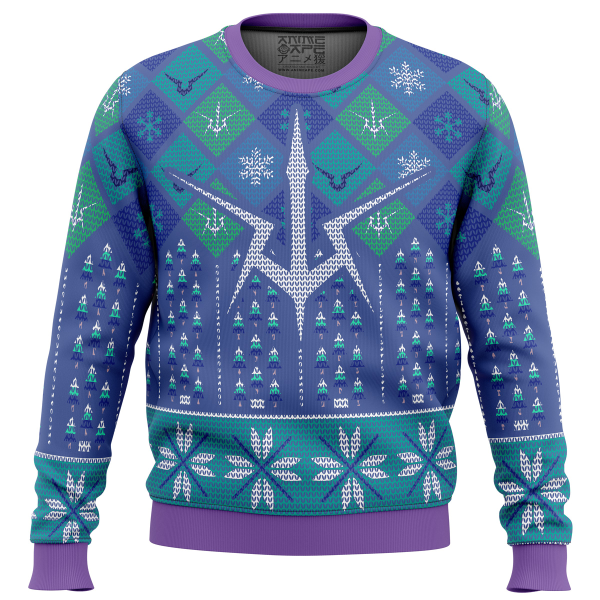 symbol lelouch code geass ugly christmas sweater ana2207 4928 - Fandomaniax Store