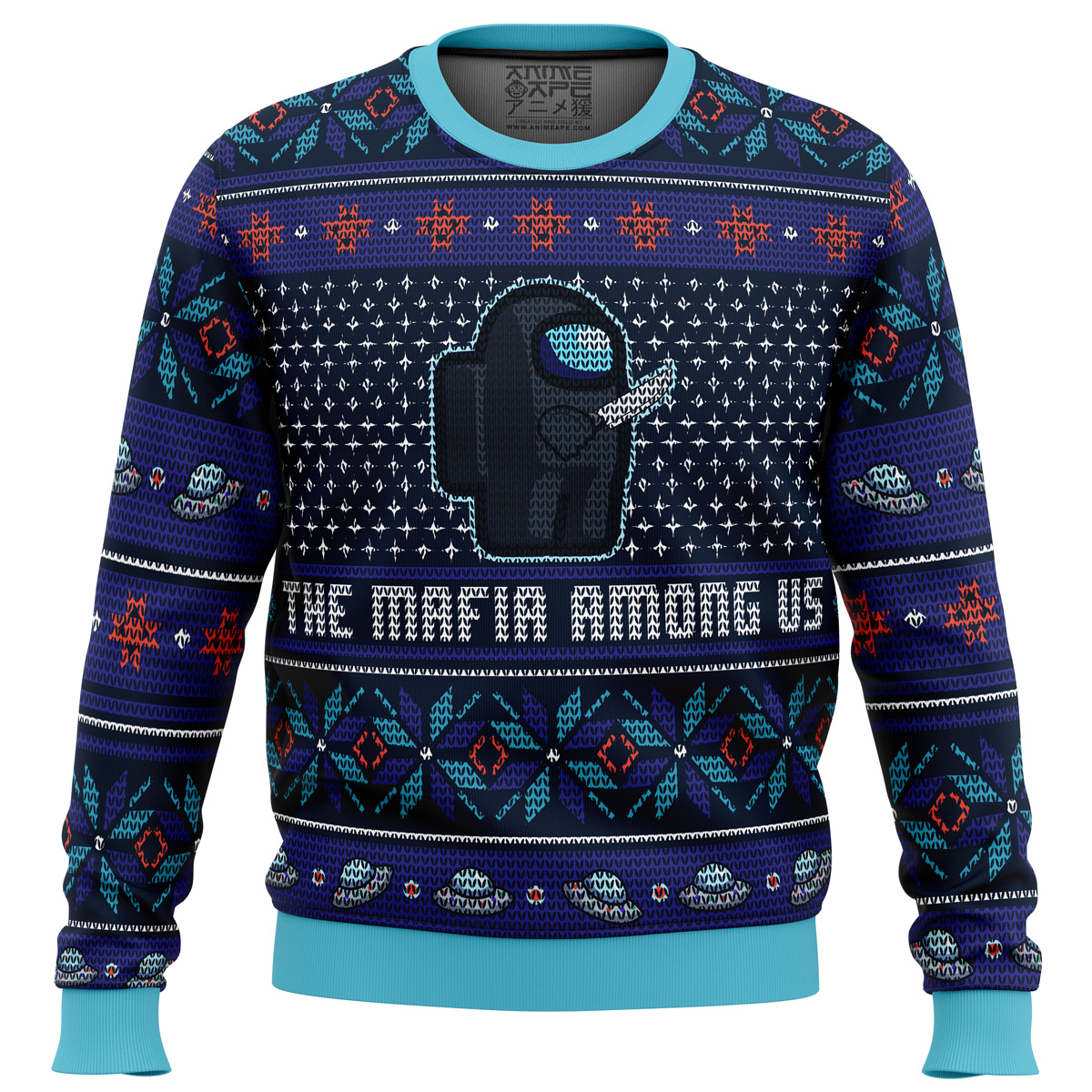 the mafia among us ugly christmas sweater ana2207 5402 - Fandomaniax Store
