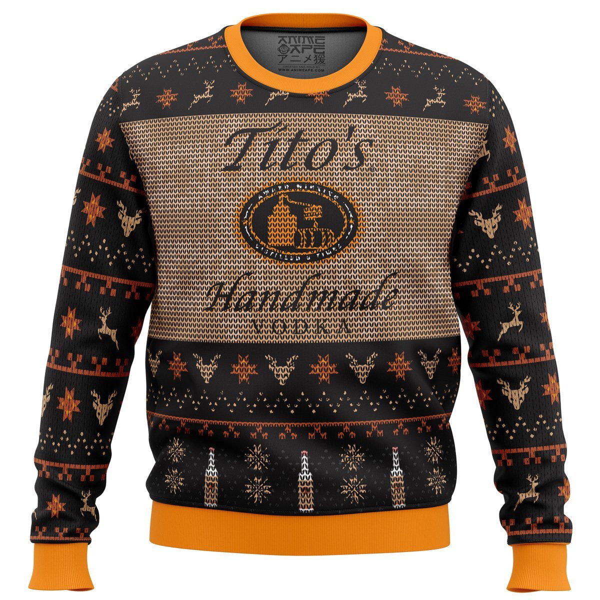 titos vodka ugly christmas sweater ana2207 1068 - Fandomaniax Store