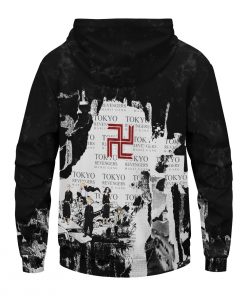 tokyo revengers manji gang unisex pullover hoodie 346612 - Fandomaniax Store