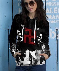tokyo revengers manji gang unisex pullover hoodie 477951 - Fandomaniax Store