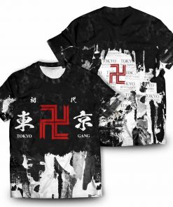 Tokyo Revengers Manji Gang Unisex T-Shirt FDM3006 S Official Fandomaniax Merch