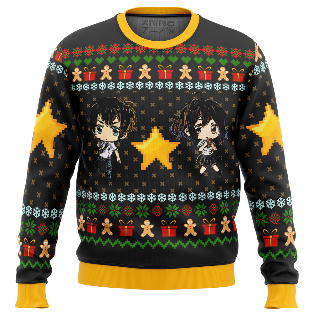 your name kimi no na wa ugly christmas sweater ana2207 1756 - Fandomaniax Store