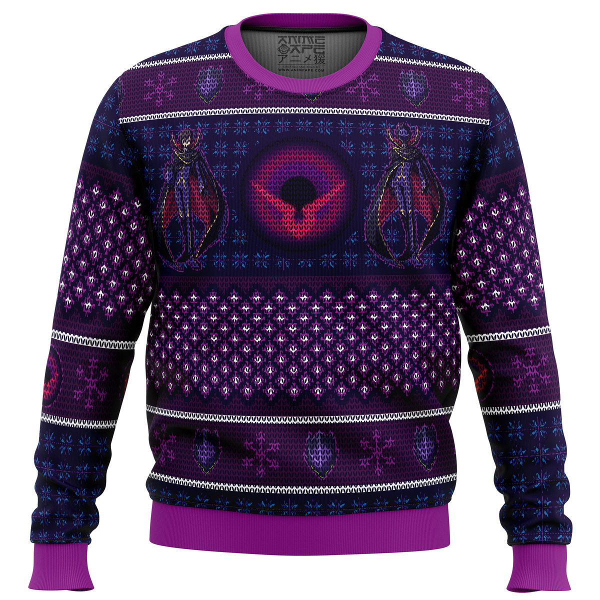 zero lelouch code geass ugly christmas sweater ana2207 5245 - Fandomaniax Store