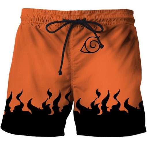 3D Boys Shorts Summer Adult Quick Dry Beach Swimming Shorts Men s Shorts Beach Shorts Naruto 1.jpg 640x640 1 - Fandomaniax Store
