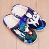 Anime Black Butler Sebastian Michaelis Cosplay Slippers Adult Unisex Cotton Family Adult Shoes Gift - Fandomaniax Store