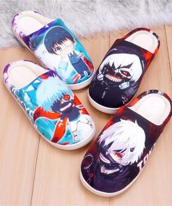 Anime Black Butler Sebastian Michaelis Cosplay Slippers Adult Unisex Cotton Family Adult Shoes Gift 4 - Fandomaniax Store