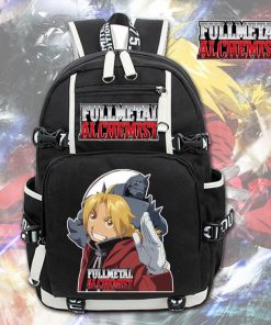 Anime Fullmetal Alchemist Backpack Knapsack Packsack Travel School Otaku Bags 2 - Fandomaniax Store