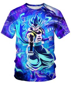 Dragon Ball Z T Shirt Summer Fashion Japanese Anime Wukong 3d Print Tshirt Men O Neck 3 - Fandomaniax Store