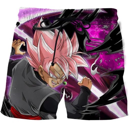 Fire Goku Anime 3D Printed Beach Shorts Men s Swim Shorts Men Board Shorts Plus Size 8.jpg 640x640 8 - Fandomaniax Store