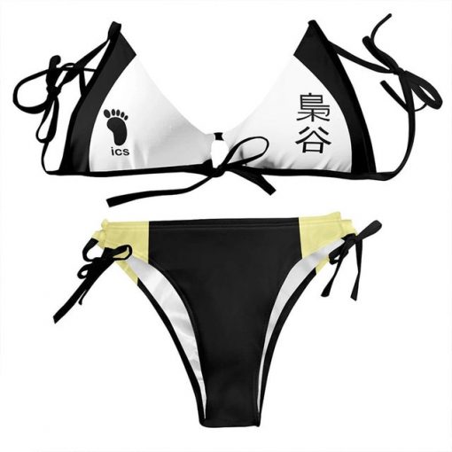 Haikyuu Cosplay Costumes Bikini Shorts Two piece Swimsuit Halloween Carnival Suit 5.jpg 640x640 5 - Fandomaniax Store