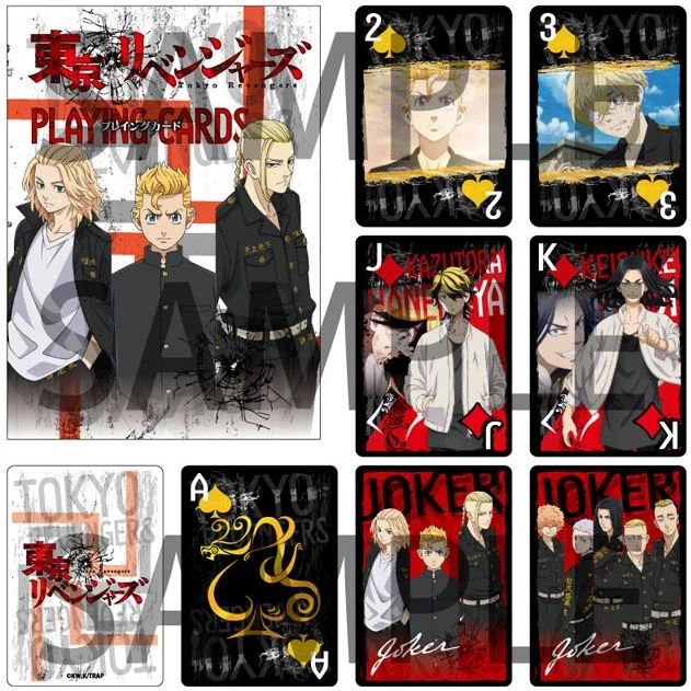 tokyo revengers playing cards 710335.1 - Fandomaniax Store
